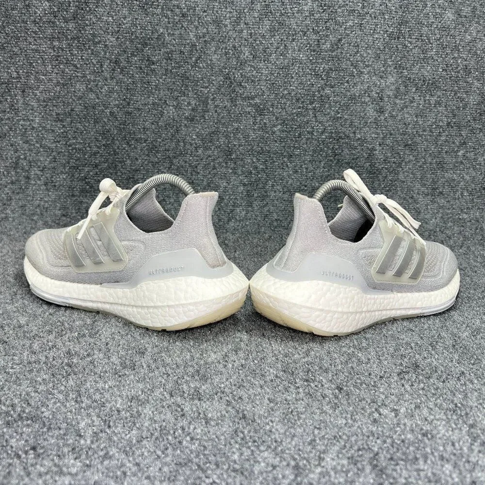 Adidas Ultraboost 21‎ Shoes Women's 7.5 Grey Running Training Athletic Sneakers